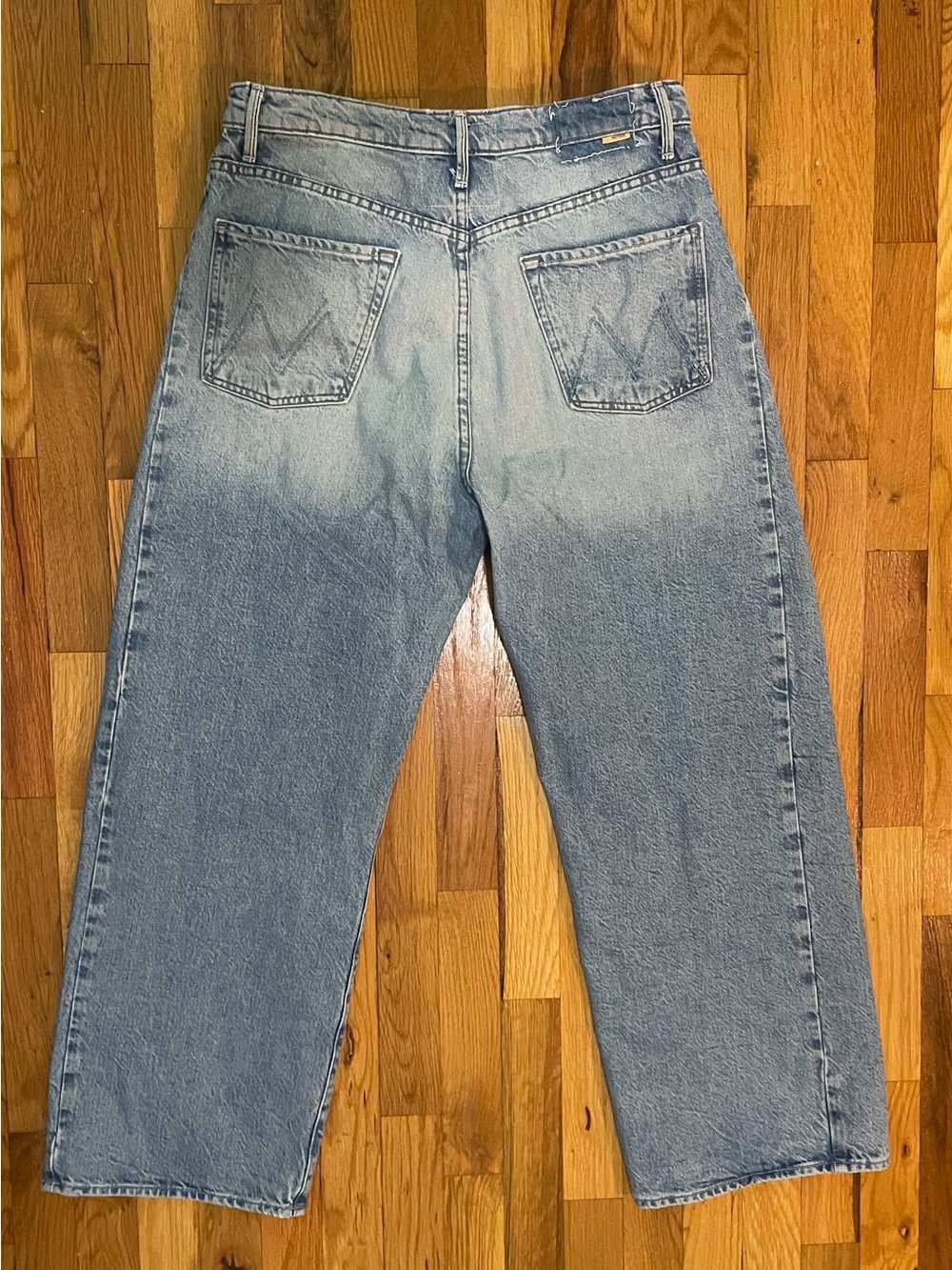MOTHER SUPERIOR The Half-Pipe Ankle Barrel Jeans This Is How I Roll Size 31 - Picture 6 of 10